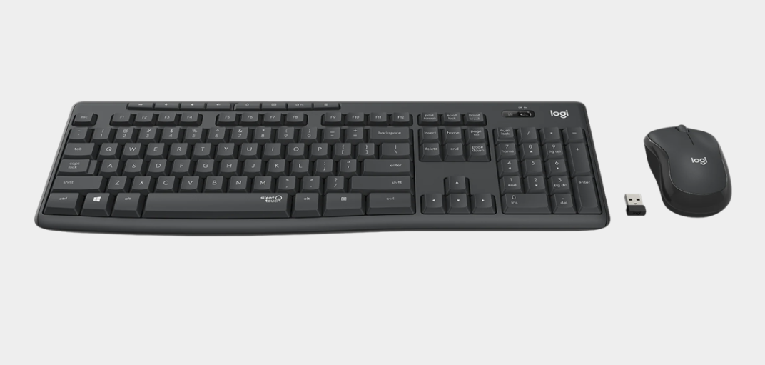 Logitech MK295 USB  Q TR SessizKlavye Mouse Set