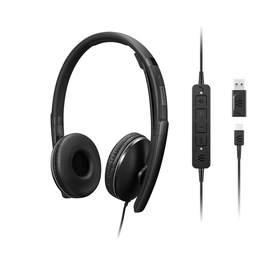 Lenovo Wired ANC Headset Gen 2 (Teams) 4XD1M45627
