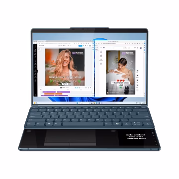 Lenovo Yoga Book 9 Ultra 7 155U 32GB 1TB SSD 2x 13.3'' (2880x1800) OLED, 400nits, Win11Pro