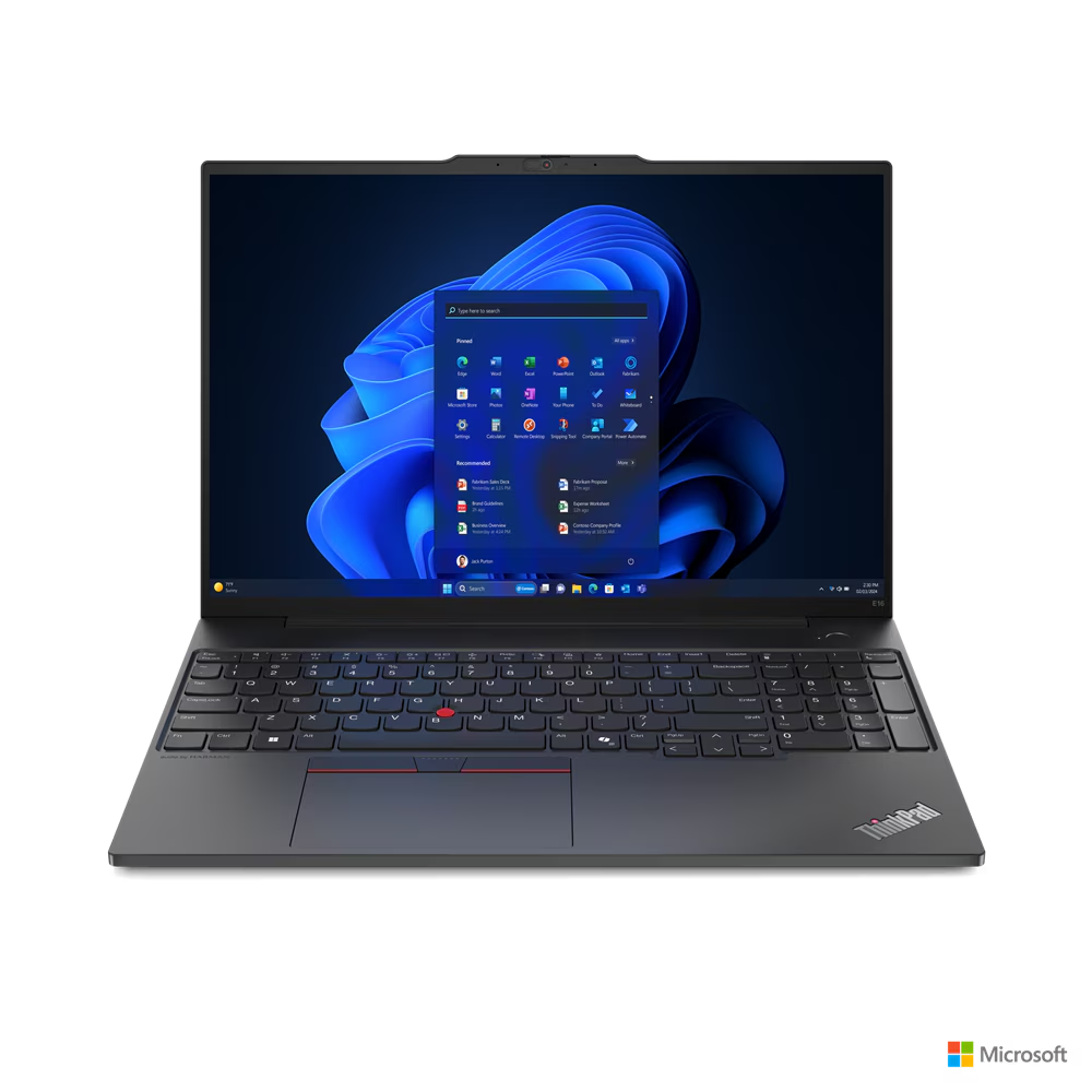 ThinkPad E16 Gen2 Ultra 5 125U 16GB 512GB W11P 3Y Garanti(1Yıl Premier - 2Y Depo Destek)  21MA008WTX