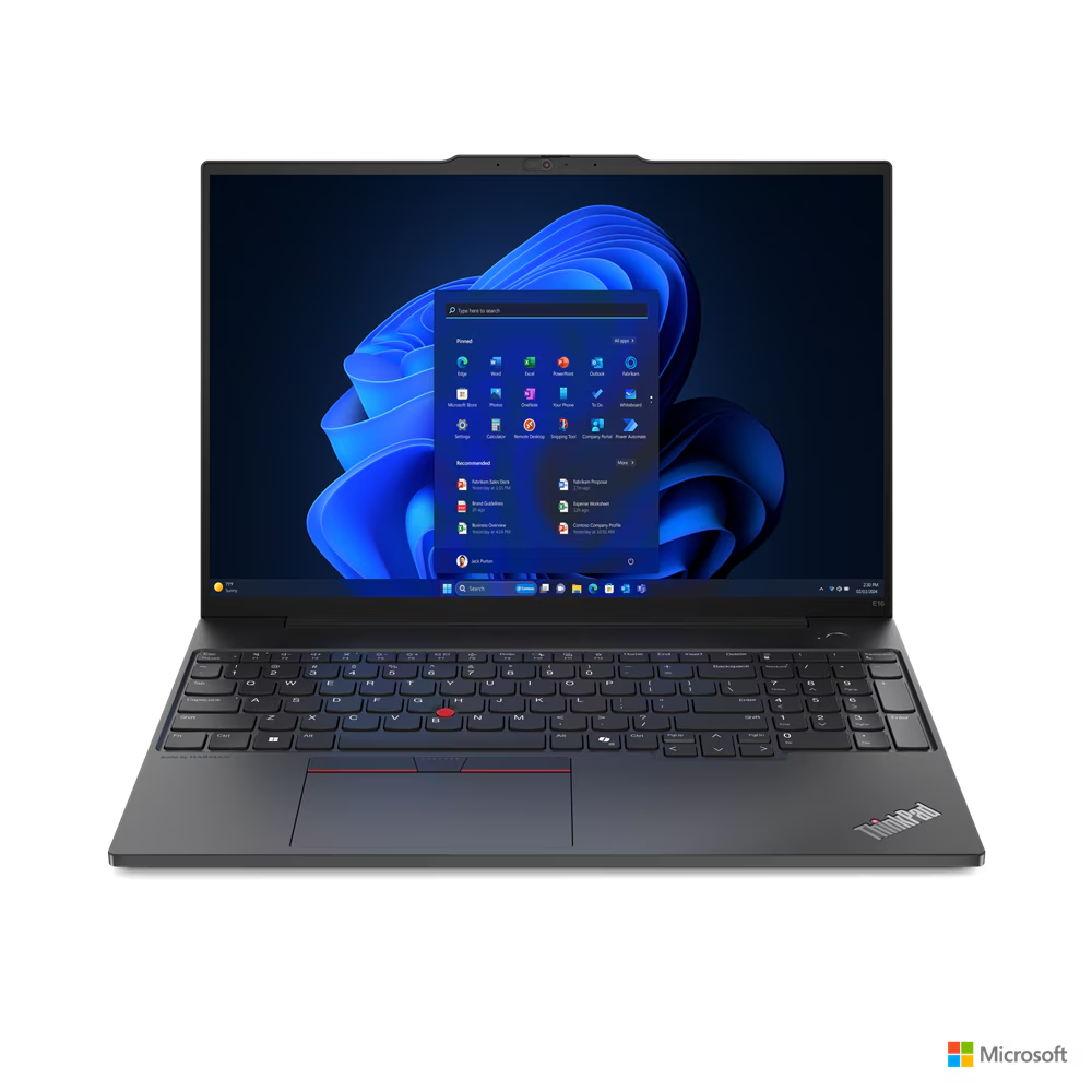 ThinkPad E16 Gen2 Ultra 5 125U 16GB 512GB W11P 3Y Garanti(1Yıl Premier - 2Y Depo Destek)  21MA008WTX