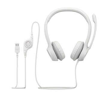 LOGITECH H390 MIKROFONLU BEYAZ KULAKLIK 981-001286