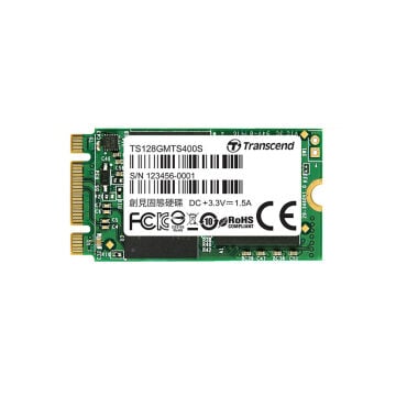 Transcend MTS400S 128GB 22x42mm M.2 Ultrabook SSD