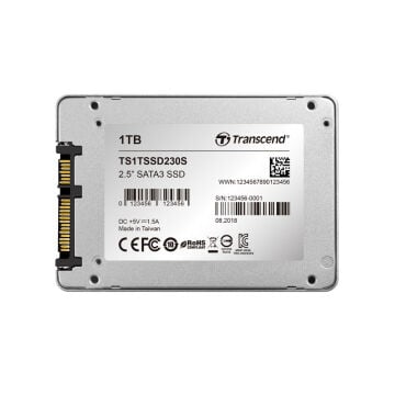 Transcend 230S 1TB 2.5 inç SATA III Notebook-Masaüstü SSD