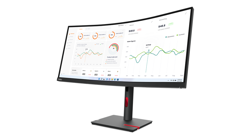 ThinkVision T34w-30  34'' 63D4GAT1TK