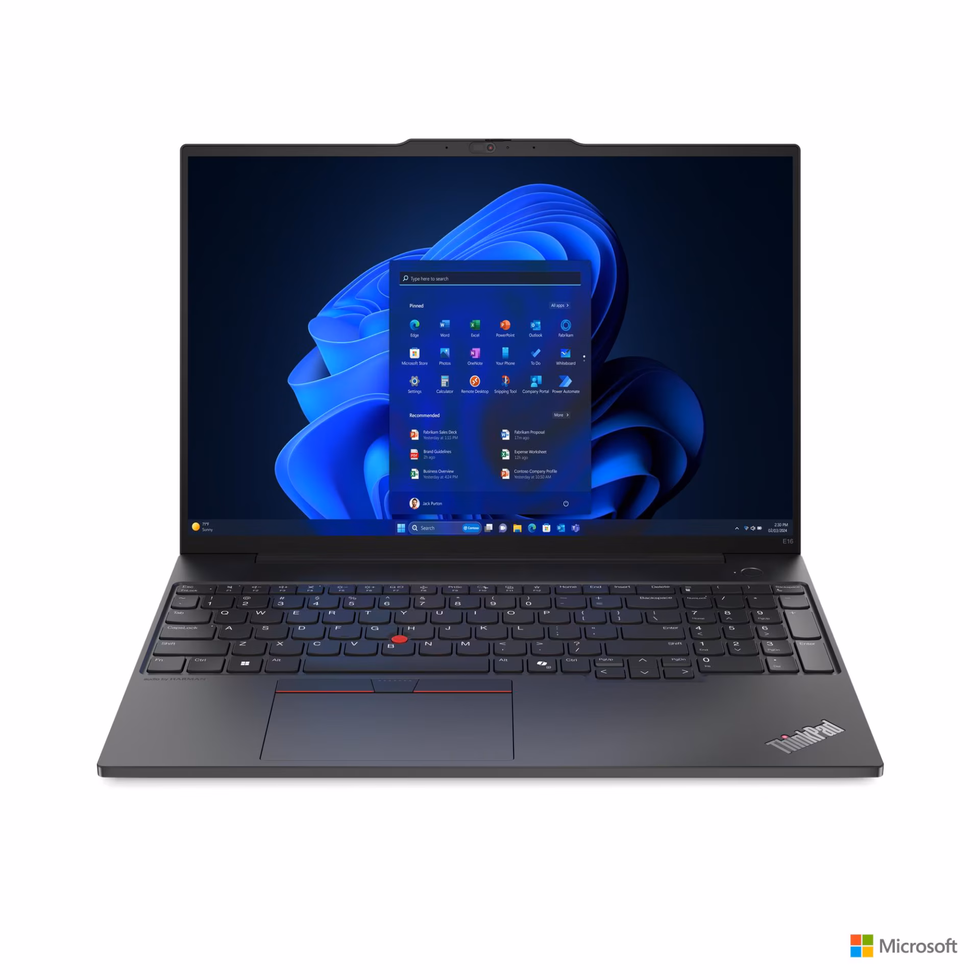 ThinkPad E16 Gen 2 Ultra 5 125U 16GB Ram 512GB SSD FreeDOS 21MA008YTX