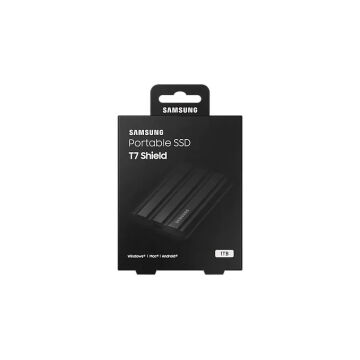 Samsung T7 Shield 1TB USB 3.2 Mini Siyah Taşınabilir SSD