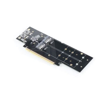 Bigboy PCIe 4.0 x4 M.2 x16 Soğutuculu 4xNVMe Çevirici Ünite