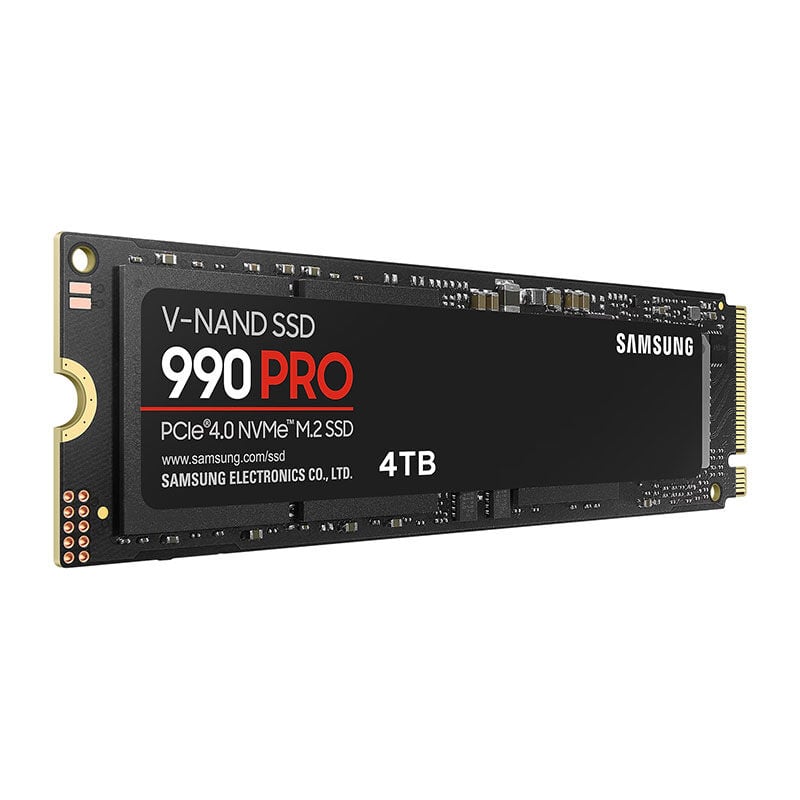 Samsung 990 PRO 4TB 22x80mm PCIe Gen 4.0 x4 NVMe M.2 SSD