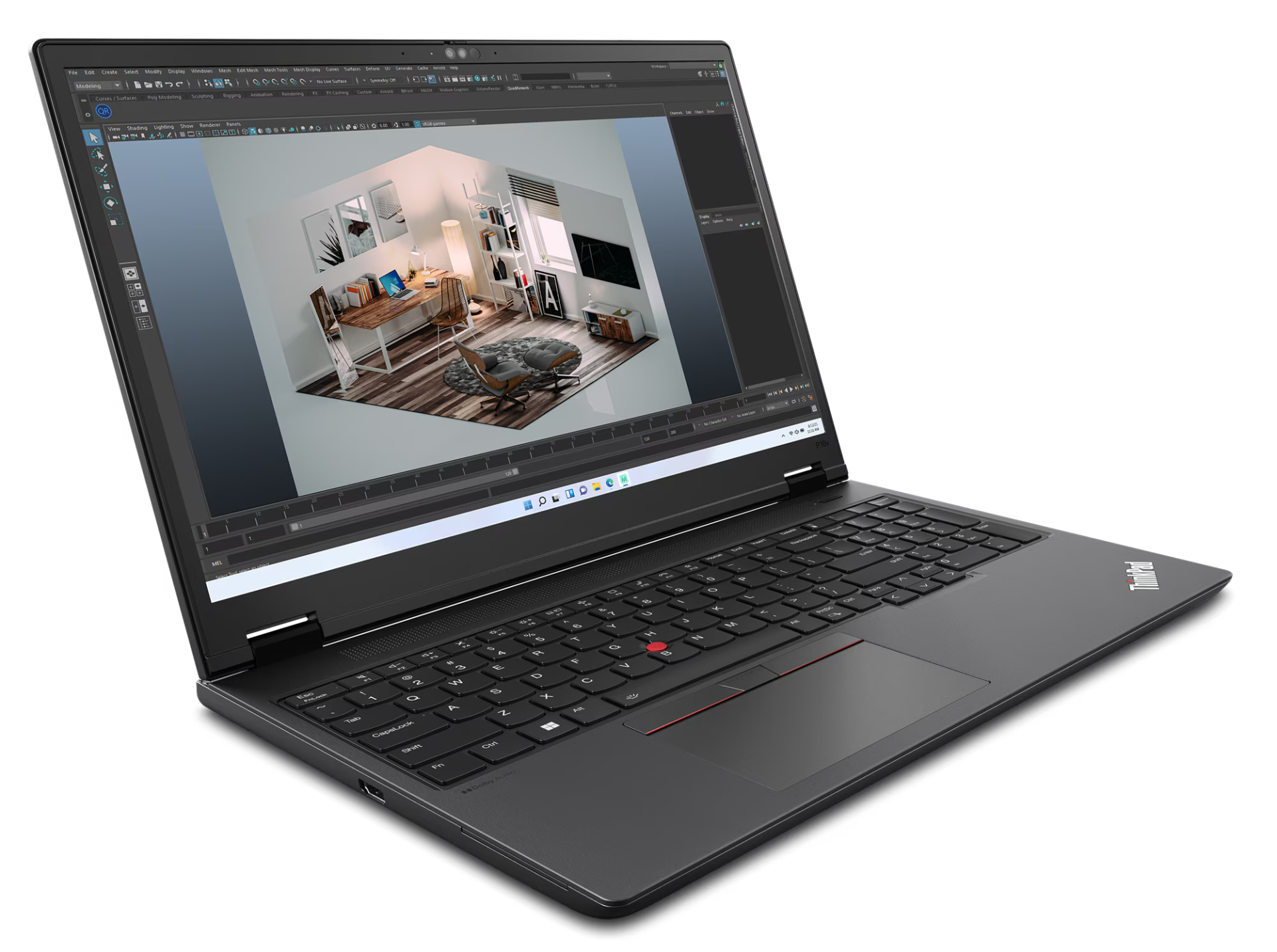 ThinkPad P16v Gen-2  Ultra 9 185H 2x16 GB 1TB SSD 16''  Win11 Pro 21KX003XTX