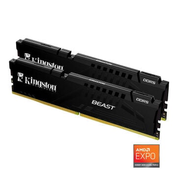 Kingston Beast Expo 32GB DDR5 5600MHz CL36 Masaüstü Performans Ram Kit (2x16GB)