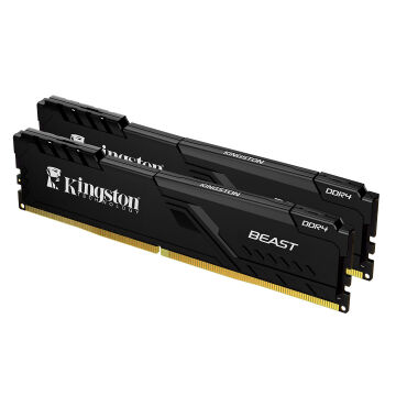 Kingston Beast 32GB DDR4 3200MHz CL16 Masaüstü Performans Ram Kit (2x16GB)