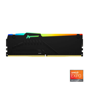 Kingston Beast RGB Expo 32GB DDR5 6400MHz CL32 Masaüstü Performans Ram Kit (2x16GB)