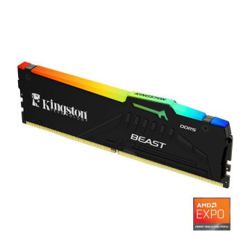 Kingston Beast RGB Expo 16GB DDR5 5600MHz CL36 Masaüstü Performans Ram