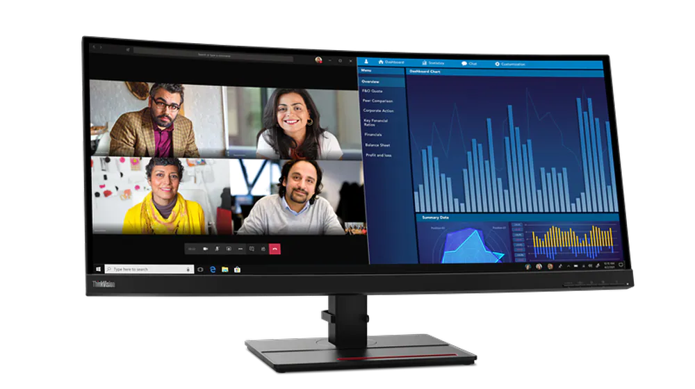 ThinkVision P34WD-40 Curved 34-inch Monitör 64ADGAT1TK