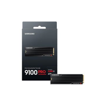 Samsung 9100 PRO 4TB 22x80mm PCIe Gen 5 x 4 NVMe M.2 Soğutuculu SSD