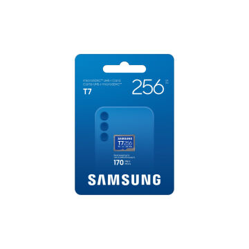 Samsung 256GB T7 SDXC Class 3 (U3) UHS-I microSD Hafıza Kartı