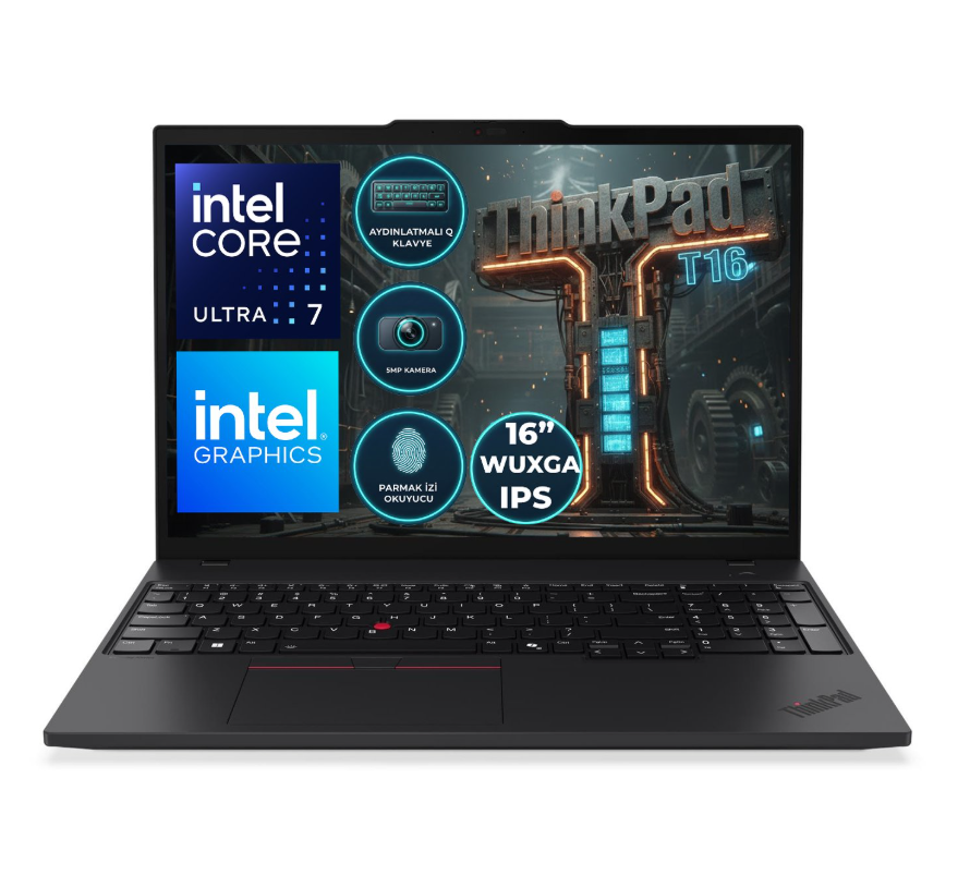 ThinkPad T16 Gen 4 Ultra 7 255U 32GB 512GB SSD 16'' Win11 Pro 4G LTE 21QFS1CV
