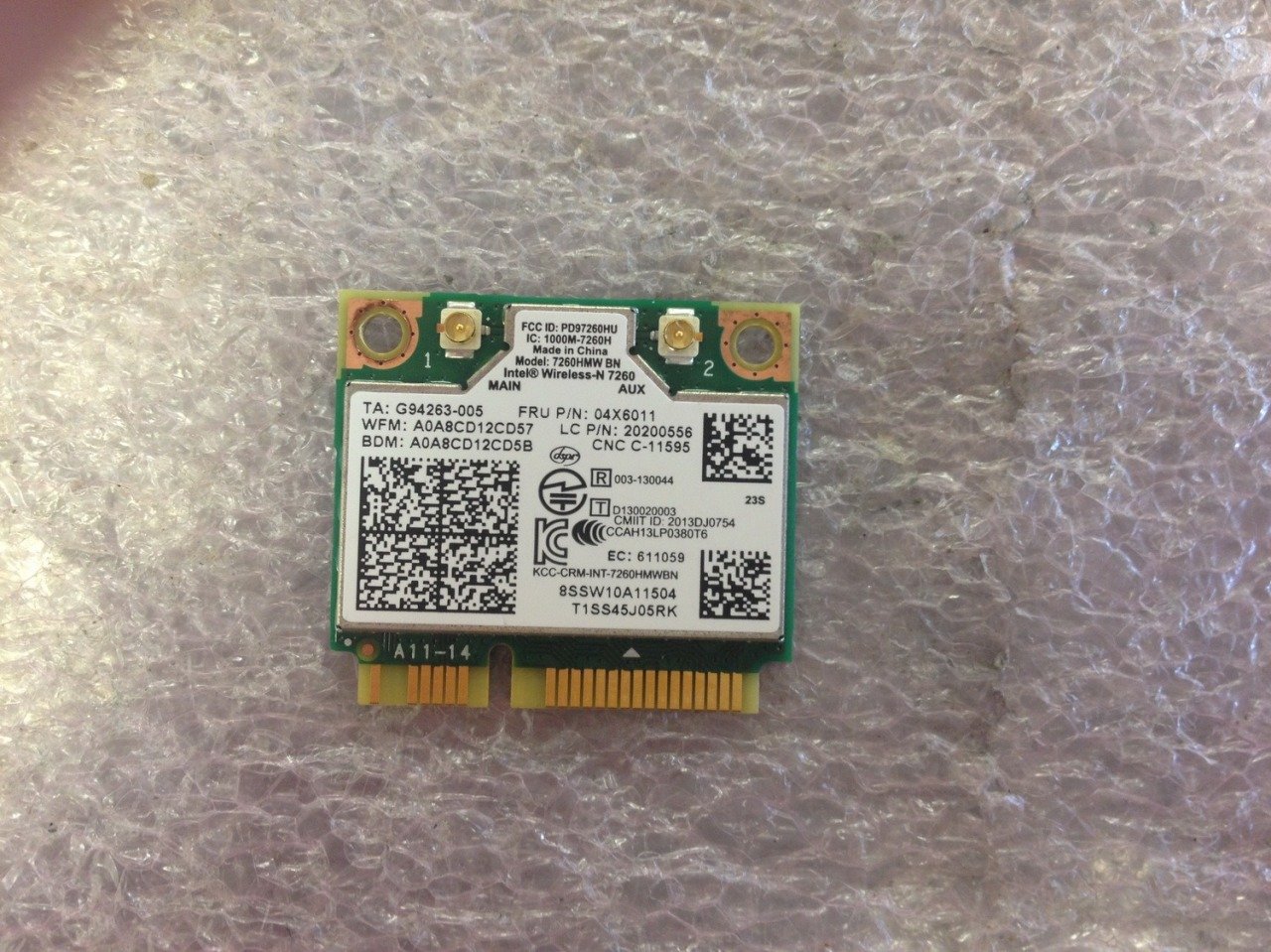 Thinkpad 7260 Wireless-N WiFi Card Adapter